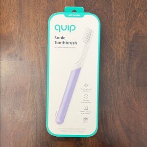 Quip Purple Sonic Toothbrush